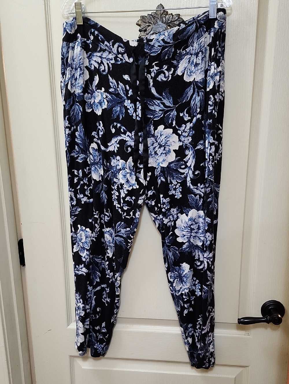 SOMA FLORAL PRINT DRAWSTRING PAJAMA PANTS